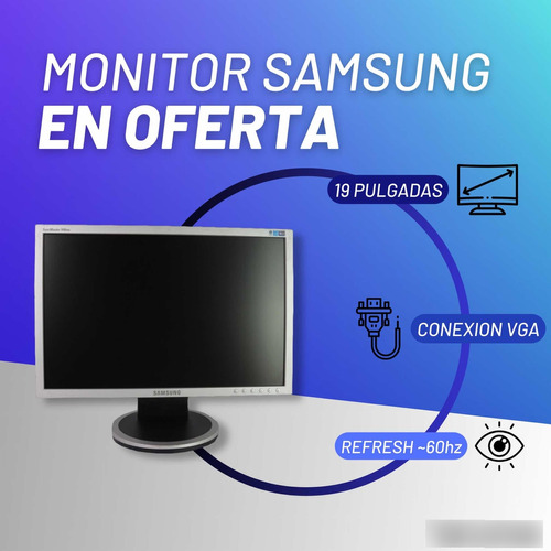 Monitor Samsung Gh19ws