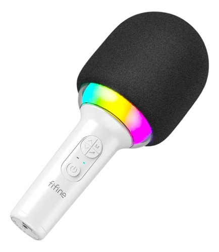 Kit 2 Microfone Karaoke Fifine Bluetooth Wireless