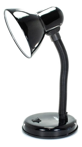 Lámpara De Escritorio Brazo Flexible Negro 40 W Adir 4706
