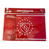 Individual Y Posa Vaso Independiente Oficial Set 6 Unidades