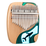 Instrumento Musical Portátil Finger Piano Mini Keys 17 Piano