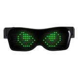 Gafas Led Bluetooth Único, Animaciones Personalizables .