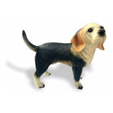 Cachorro Realista Boneco Soft Miniatura Beagle - Dm Toys