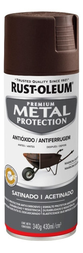 Pintura En Aerosol Rust Oleum Antioxido Metales Satinado
