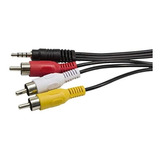 Cable Plug A 3 Rca 3.5mm  1,5 Metros El Mejor Precio X10