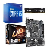 Kit Intel 10 Geração I5 10400f H410m-h 2x8gb 2666mhz