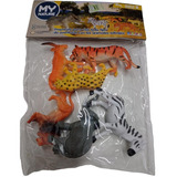 Magnific Animales Salvajes Coleccionables Pack X 6 Juguete