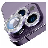 Vidrio Camaras iPhone 14-14 Plus Individuales Diamantes