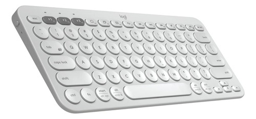 Teclado Bluetooth Logitech Pebble Keys 2 K380s Español White