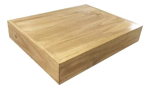 Vanitory Colgante Flotante Madera Pino 50cm Hirolaqueado