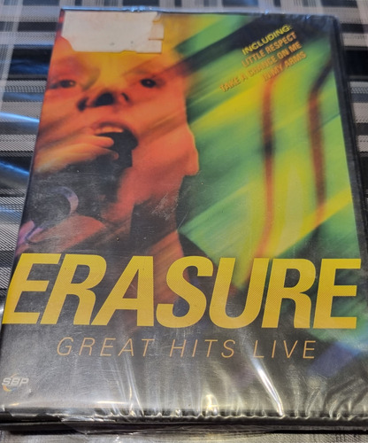 Erasure - Greatest Hits Live - Dvd Nuevo -#cdspaternal