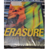 Erasure - Greatest Hits Live - Dvd Nuevo -#cdspaternal