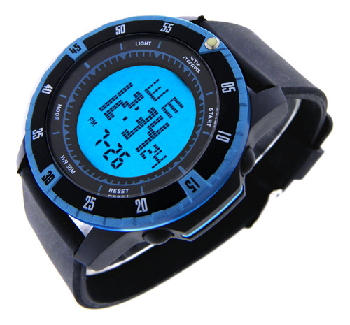 Reloj Montreal Hombre Ml1670 Digital Crono Luz Alarma Fecha