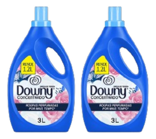 Amaciante Concentrado Downy Brisa Verao 3l  Kit 2 Unds