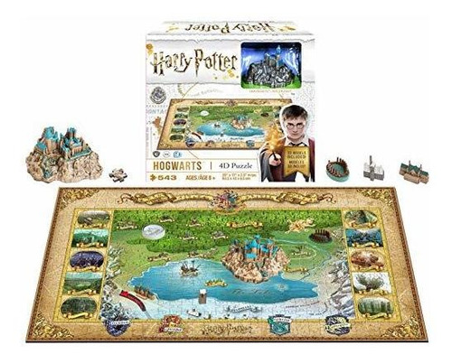 Rompecabezas Hogwarts Mini 4d