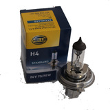 Lampara Halogena Hella H4 24v 75/70w P43t Camiones Maquinas