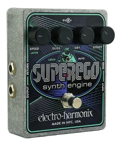 Pedal Sintetizador Electro Harmonix Superego Synth Engine