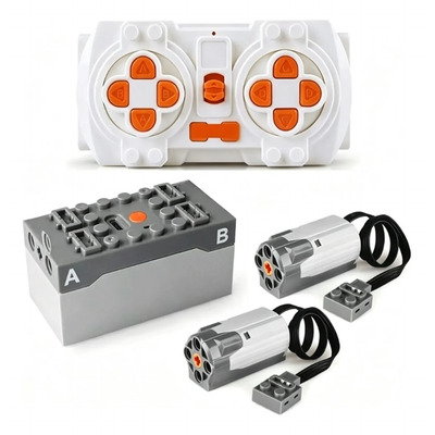 Control Remoto + Batería + Motores For Bloques, Diy