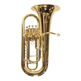 Bombardino Michael Tubas Wepm454n Euphonium 4 Pistos Laqueado Cor Dourado