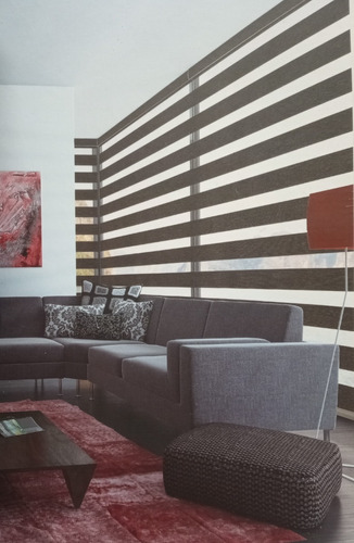 Roller Daylight 180 X 220 (roller Doble Tela Eclipse Zebra)