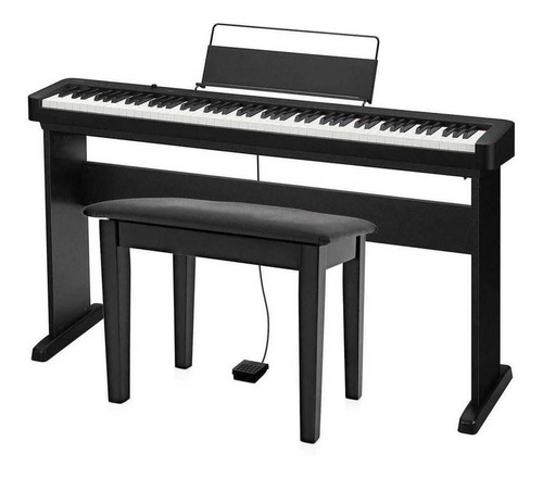 Kit Piano Cdp-s110 Casio + Estante Cs-46 + Banqueta