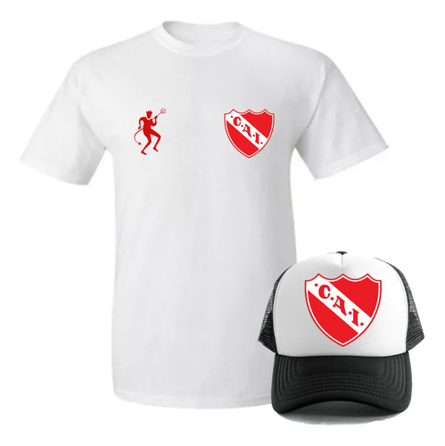 Combo Remera - Gorra - Independiente Avellaneda - Unisex