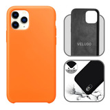 Kit Capa Cover Fosca Para iPhone 7 Ao 14 + Pelicul Hydrogel