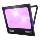 Reflector Led Luminaria Luz Purpura 50w 400lm Uso Exteriores