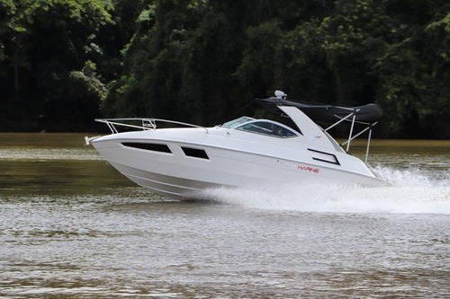 LANCHA FOR MARINE 260 GABINADA COM TARGA + MOTOR 4.5 250 HP 