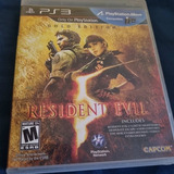 Resident Evil 5 Gold Edition Usado Ps3