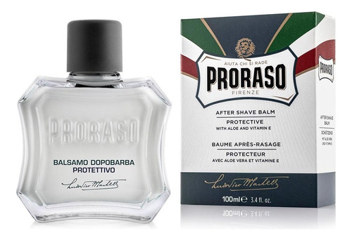 Proraso Balsamo Para Despues De Afeitar Aloe Vera Fragancia Menta