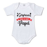 Body Bebe Sorpresa Vas A Ser Papa Personalizado Dia Padre