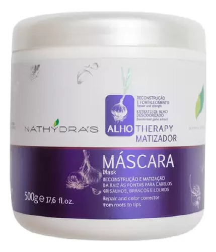 Alho Therapy Mascara Matizadora Natydras 500gr