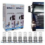 Kit 50 Lampada Halogena H3 3000k 24v Caminhao 70w Techone