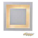 Luminária Embutir Branco 40x40 Com 4 Lâmpadas Halopin