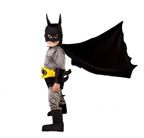 Disfraz Batman Para Niño Talla 2 - 8