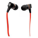 Audifonos Con Microfono Getttech Smooth Mi-2140r, Negro/rojo