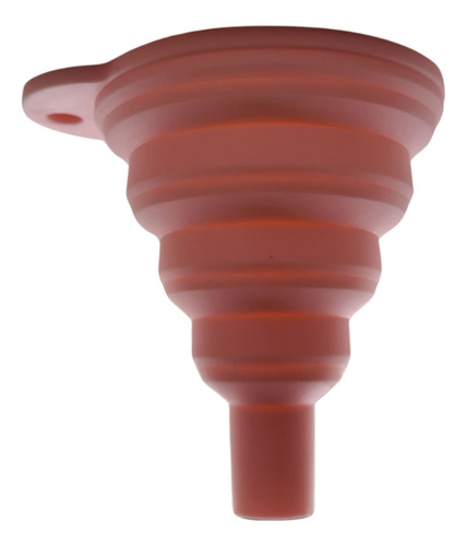 Funil De Silicone 8cm Dobrável Rosa