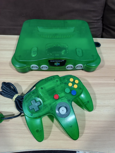 Consola Nintendo 64 Jungle Green N64 Funtastic Series Verde 