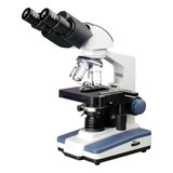 Microscopio Binocular Con Led 4x/10x/40x/100x Aumento 1000x