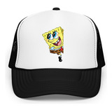 Gorra Estilo Trucker Bob Esponja Patricio Calamardo Cangrejo