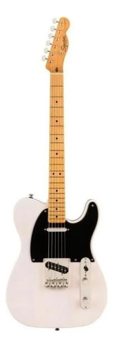 Guitarra Eléctrica Squier By Fender Classic Vibe '50s Telecaster De Pino White Blonde Brillante Con Diapasón De Arce