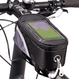 Bolsa Para Bicicleta Case Porta Celular Suporte Quadro Bike