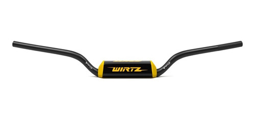 Manubrio Wirtz Wr5 Atv Quad Fatbar 28,6mm Negro 