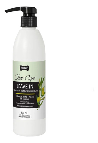 Leave In De Secagem Rápida Olive Care Perigot