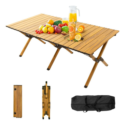 Mesa De Picnic Portatil, Mesa De Campamento Plegable Portati