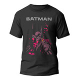 Polera Batman Fire Moda Juvenil Hombres Niños Algodón