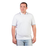 Camisa Polo Manga Curta Masculina 0074900 Slim Ogochi Branca