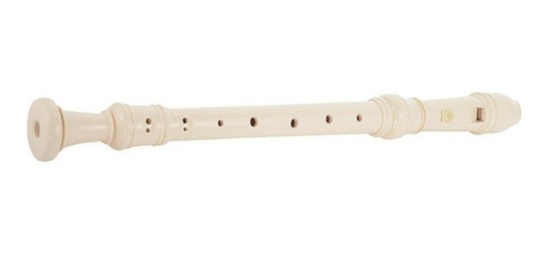 Flauta Dulce Alto Yamaha Yra-27iii Color Blanco Con Funda