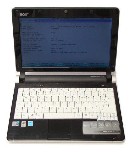 Netbook Acer Kav60 - Defeituoso - Ler Descrição